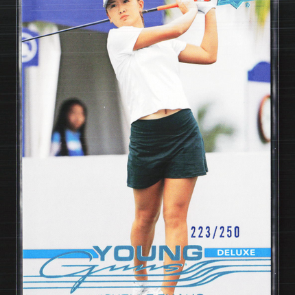 2026 Upper Deck Golf Young Guns Deluxe Michelle Zhang #117 223/250