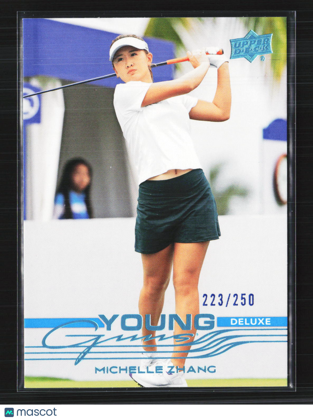 2026 Upper Deck Golf Young Guns Deluxe Michelle Zhang #117 223/250