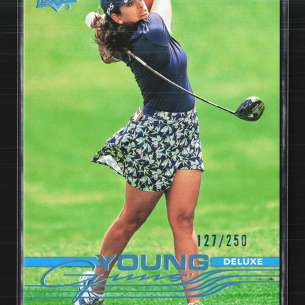 2026 Upper Deck Golf Young Guns Deluxe Megha Ganne #121 127/250