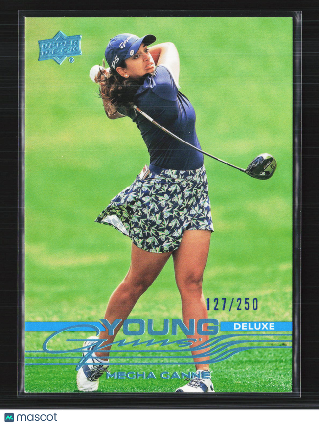 2026 Upper Deck Golf Young Guns Deluxe Megha Ganne #121 127/250