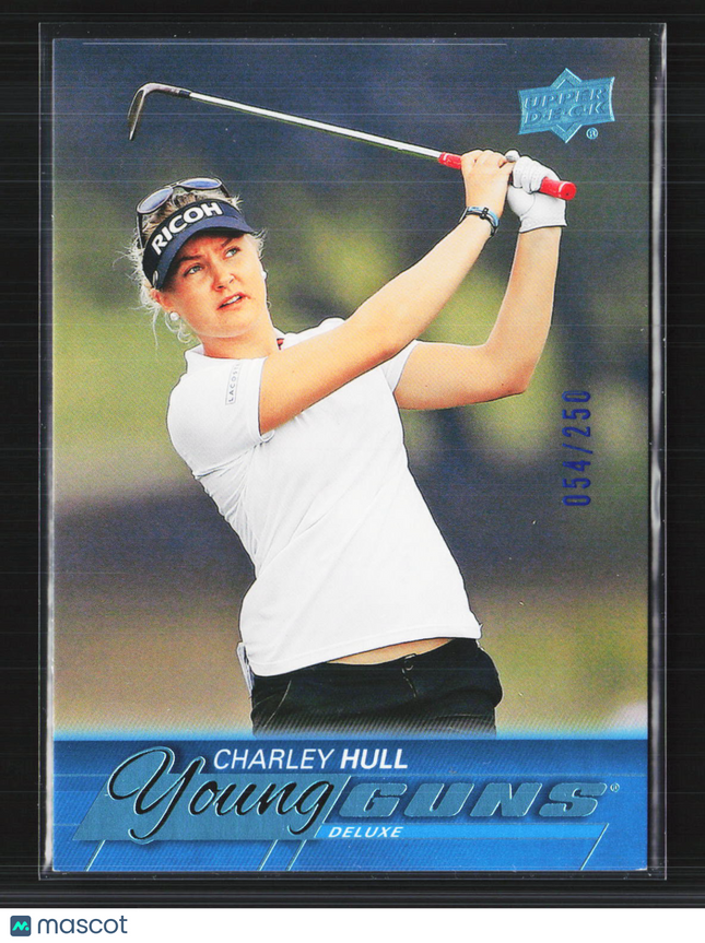 2026 Upper Deck Golf Young Guns Deluxe Charley Hull #135 054/250