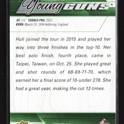 2026 Upper Deck Golf Young Guns Deluxe Charley Hull #135 054/250