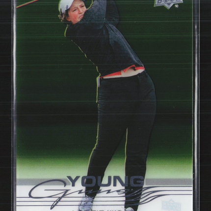 2026 Upper Deck Golf Young Guns Lottie Woad #106 Acetate