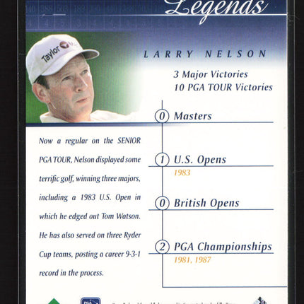 2001 Upper Deck Legends Larry Nelson #55 16/25