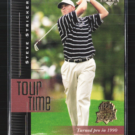 2001 Upper Deck Tour Time Steve Stricker #180 08/25