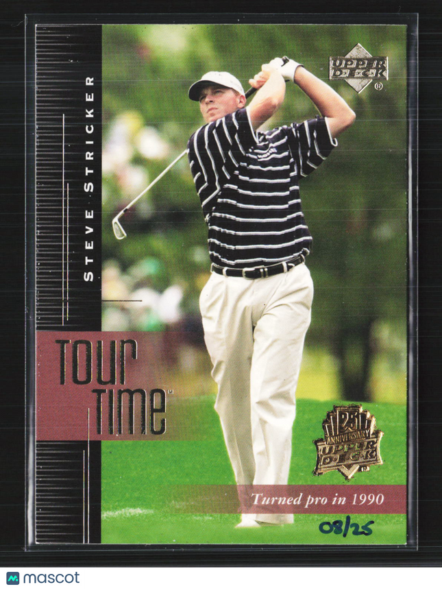 2001 Upper Deck Tour Time Steve Stricker #180 08/25