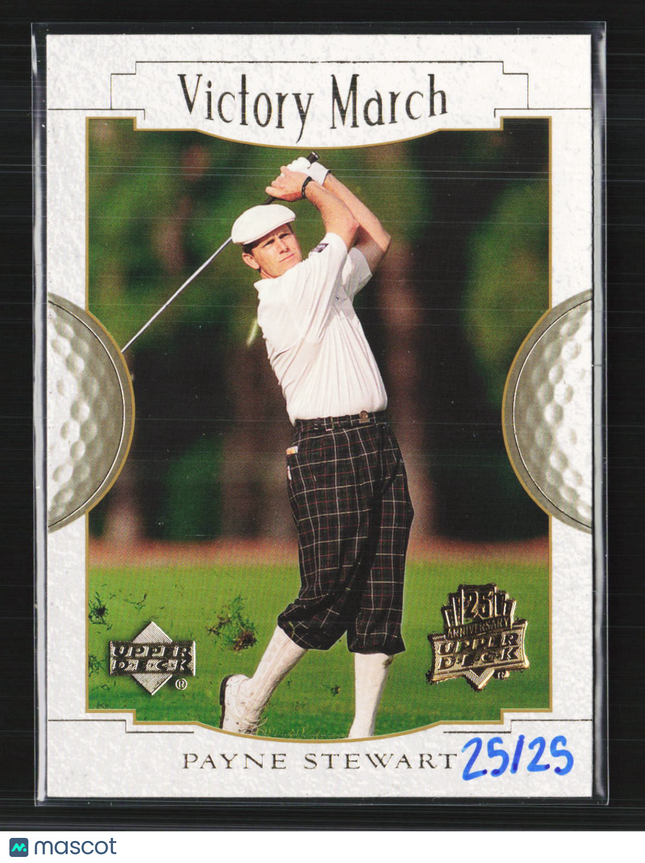 2001 Upper Deck Victory March Payne Stewart #175 25/25