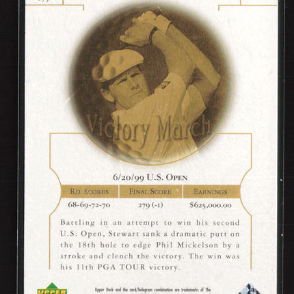 2001 Upper Deck Victory March Payne Stewart #175 25/25