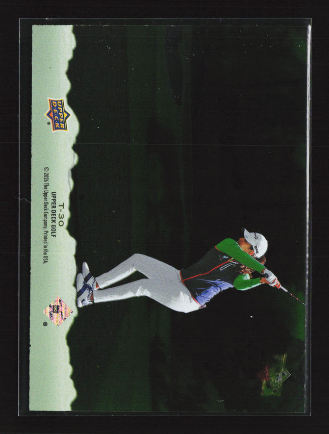 2026 Upper Deck Golf Tee Box Megha Ganne #T-30