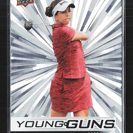 2026 Upper Deck Golf Young Guns Georgia Hall #134 Outburst