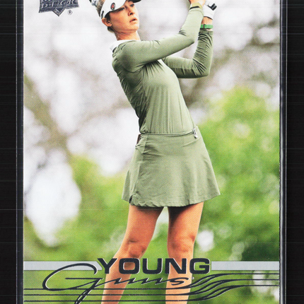 2026 Upper Deck Golf Young Guns Nelly Korda #101