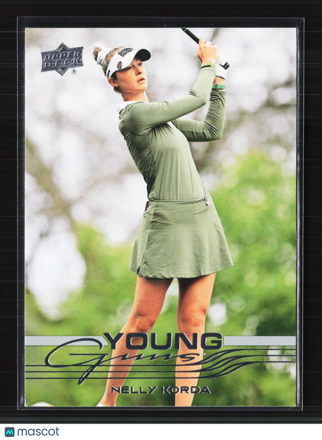 2026 Upper Deck Golf Young Guns Nelly Korda #101