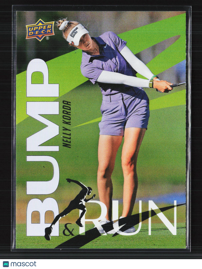 2026 Upper Deck Golf Bump & Run Nelly Korda #BR-4
