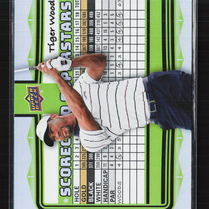 2026 Upper Deck Scorecard Superstars Tiger Woods #SS-1