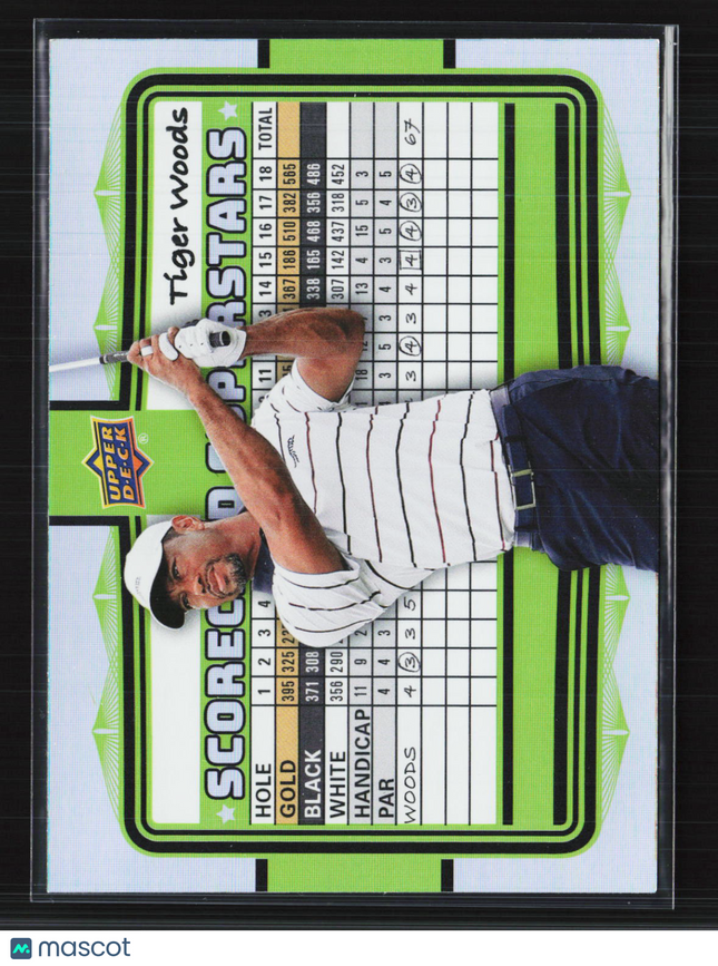 2026 Upper Deck Scorecard Superstars Tiger Woods #SS-1