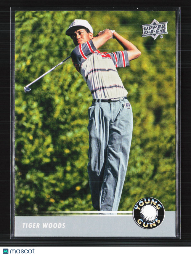 2026 Upper Deck Golf Young Guns Tiger Woods #131