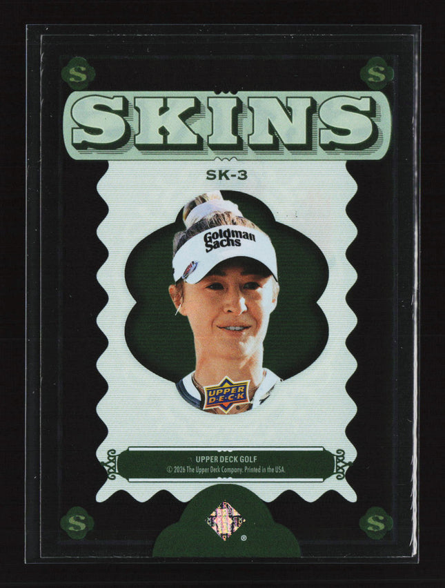 2026 Upper Deck Golf Skins Nelly Korda #SK-3