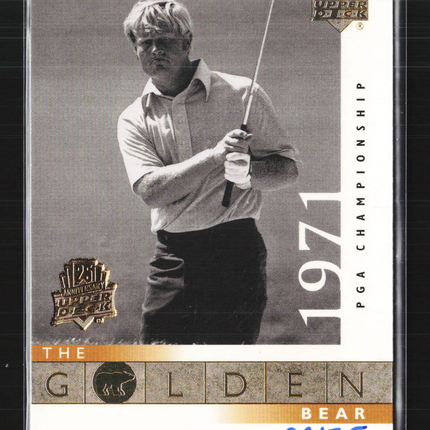 2001 Upper Deck The Golden Bear Jack Nicklaus #114 06/25