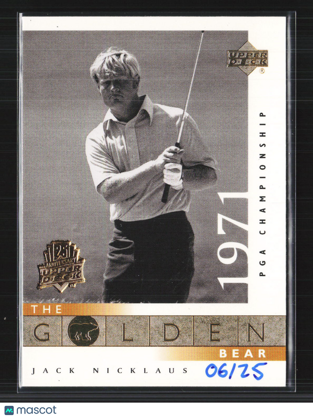 2001 Upper Deck The Golden Bear Jack Nicklaus #114 06/25