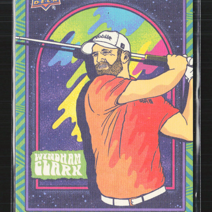 2026 Upper Deck Golf Brushstrokes Wyndham Clark #B-WC