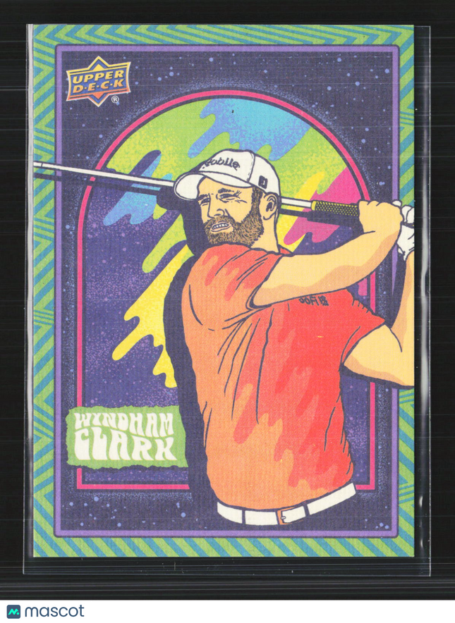 2026 Upper Deck Golf Brushstrokes Wyndham Clark #B-WC