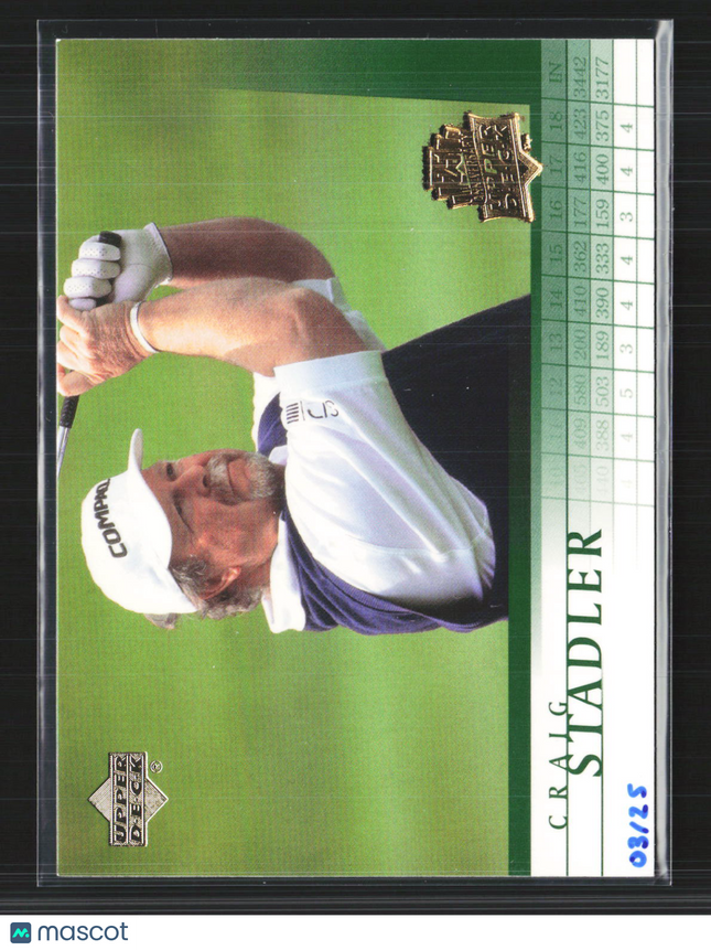 2001 Upper Deck Golf Craig Stadler #12