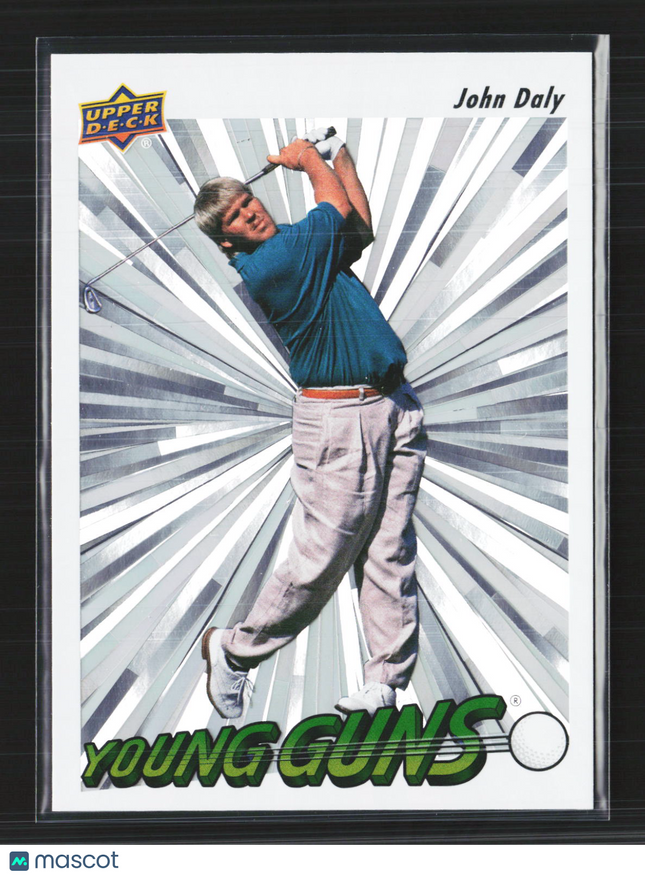 2026 Upper Deck Golf Young Guns Outburst John Daly #136