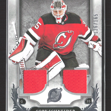 2018 Upper Deck Artifacts Cory Schneider #62 Game-used hockey 136/165 Jersey