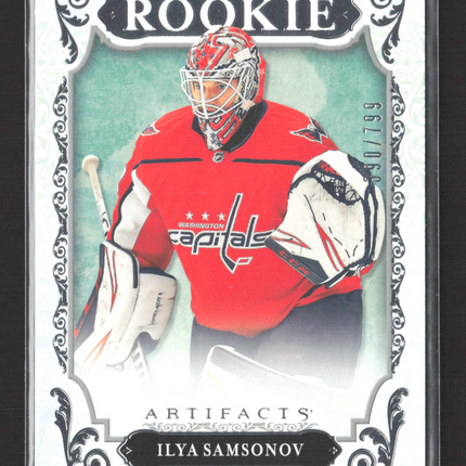 2018 Upper Deck Artifacts Hockey Ilya Samsonov #RED210 390/799