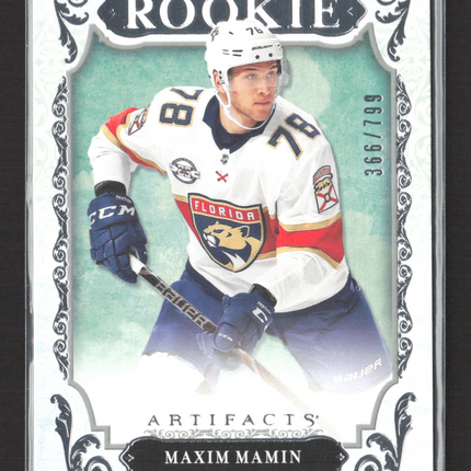 2018 Upper Deck Artifacts Hockey Maxim Mamin #RED193 366/799