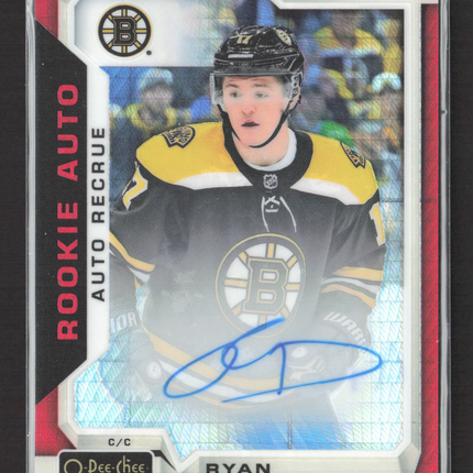 2019 O-Pee-Chee Platinum Ryan Donato #R-RD Red Prism 24/50 Auto