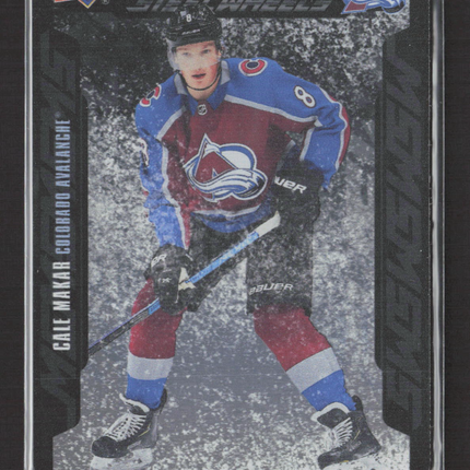 2020 Upper Deck Credentials Steel Wheels Cale Makar #SW-10