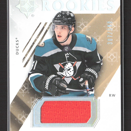 2017 Upper Deck Ultimate Collection Ultimate Rookies Troy Terry #87 Jersey Patch