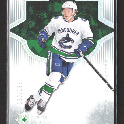 2019 Upper Deck Ultimate Collection Brock Boeser #25
