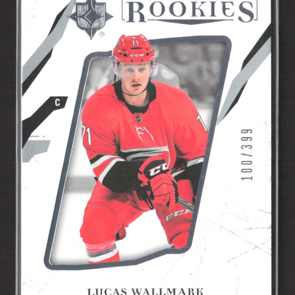 2018 Upper Deck Ultimate Collection Ultimate Rookies Lucas Wallmark #68 100/399
