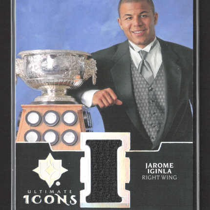 2020 Upper Deck Ultimate Collection Ultimate Icons Jarome Iginla #UI-JI Jersey