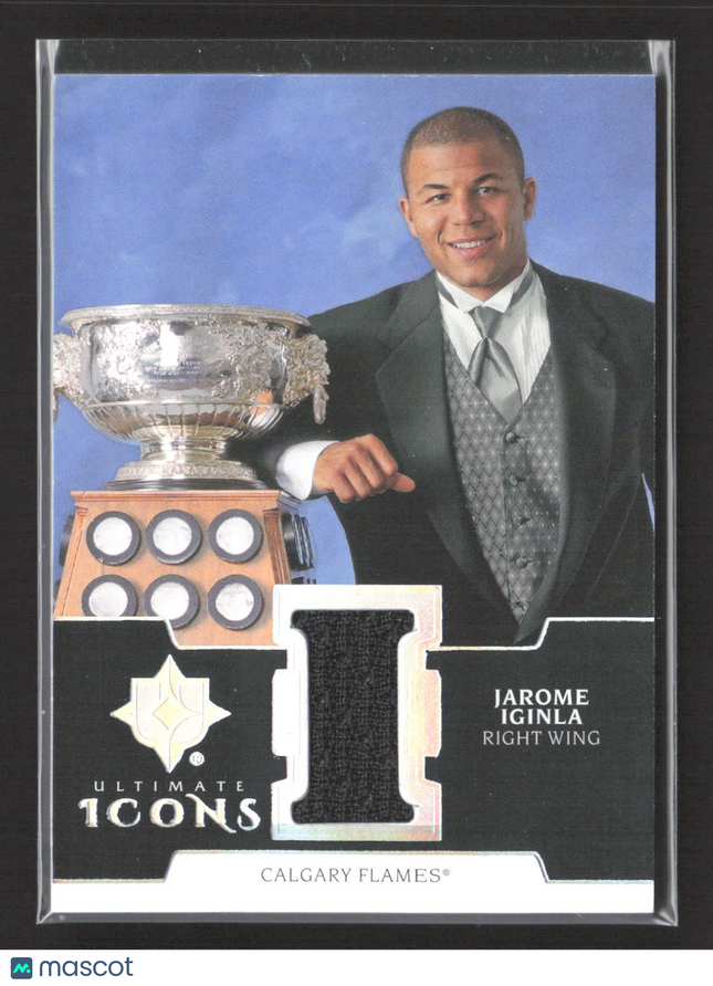 2020 Upper Deck Ultimate Collection Ultimate Icons Jarome Iginla #UI-JI Jersey