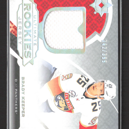 2020 Upper Deck Ultimate Collection Ultimate Rookies Brady Keeper #104 Jersey