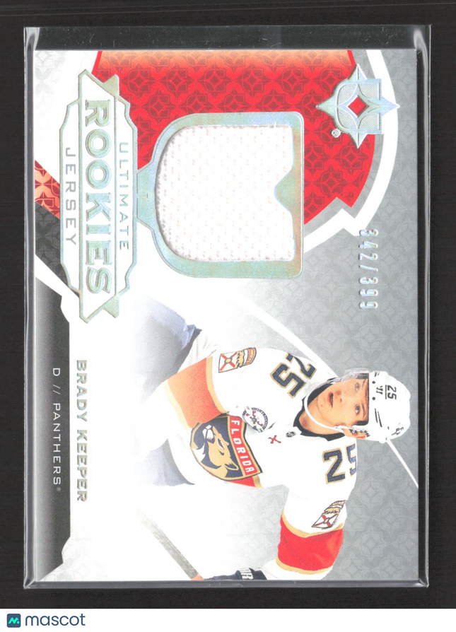 2020 Upper Deck Ultimate Collection Ultimate Rookies Brady Keeper #104 Jersey
