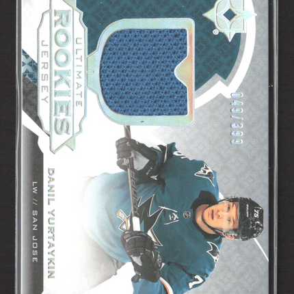 2020 Upper Deck Ultimate Collection Ultimate Rookies Danil Yurtaykin #107 Jersey