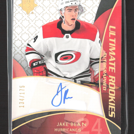 2019 Upper Deck Ultimate Rookies Jake Bean #RRA-JB 134/175 Auto