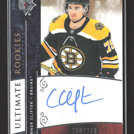 2020 Upper Deck Ultimate Collection Connor Clifton #RRA-CC 200/225 Auto
