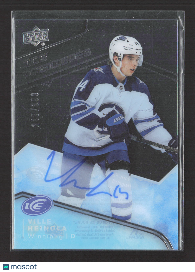 2020 Upper Deck Ice Ice Premieres Ville Heinola #IPA-VH Autograph 247/399