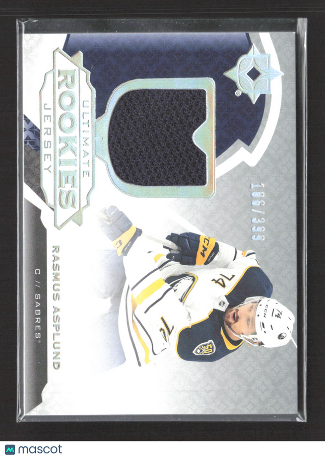 2020 Upper Deck Ultimate Rookies Jersey Rasmus Asplund #146 Jersey