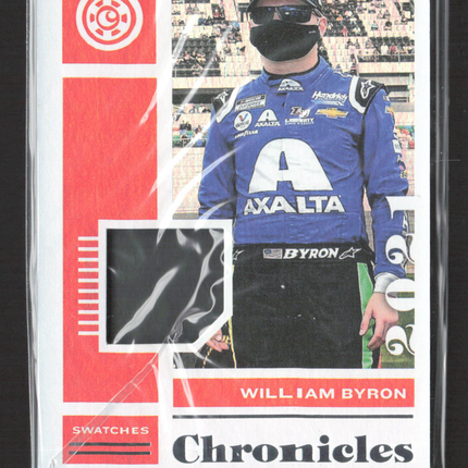 2021 Panini Chronicles Swatches William Byron #CS-WB Relic