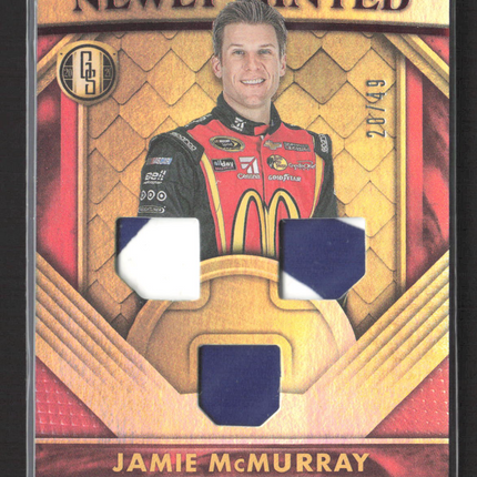 2021 Chronicles Gold Standard Racing Newly Minted Jamie McMurray /49 Relic