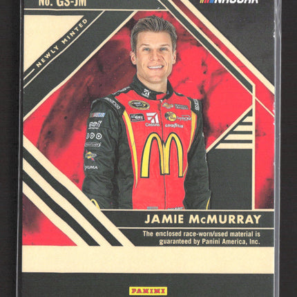 2021 Chronicles Gold Standard Racing Newly Minted Jamie McMurray /49 Relic