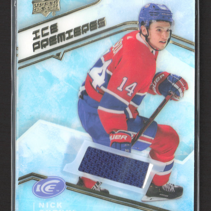 2020 Upper Deck Ice Ice Premieres Nick Suzuki #IPJ-NS Jersey Patch