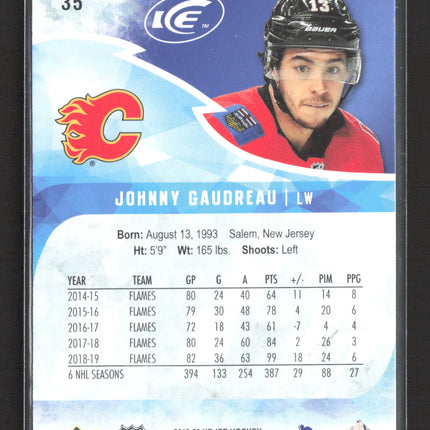 2020 Upper Deck Ice Johnny Gaudreau #35