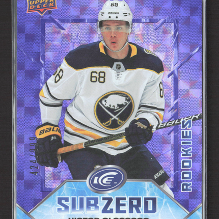 2019 Upper Deck Ice Sub Zero Victor Olofsson #SZ-25 Purple 424/999